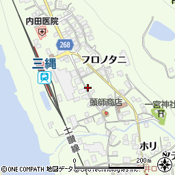 徳島県三好市池田町中西フロノタニ1443周辺の地図