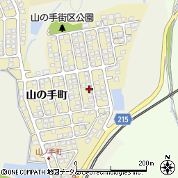 山口県宇部市山の手町110-5周辺の地図