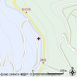 徳島県三好市井川町井内西5244周辺の地図