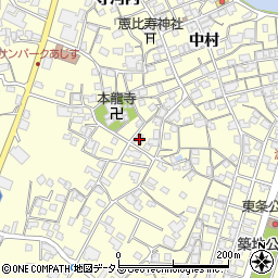 山口県山口市阿知須北祝3602周辺の地図