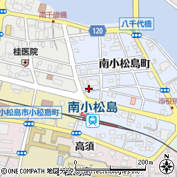 徳島県小松島市南小松島町15周辺の地図