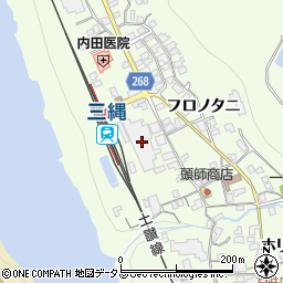 徳島県三好市池田町中西ナガウチ274周辺の地図