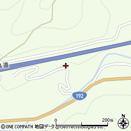 徳島県三好市池田町佐野林178周辺の地図