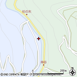 徳島県三好市井川町井内西5245周辺の地図