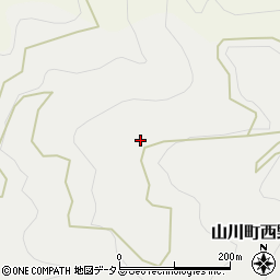 徳島県吉野川市山川町西野峯108-1周辺の地図