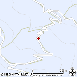 徳島県三好市井川町井内西5800周辺の地図