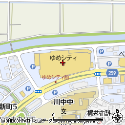 丸亀製麺 ゆめシティ店周辺の地図