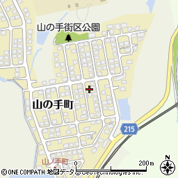 山口県宇部市山の手町110-14周辺の地図