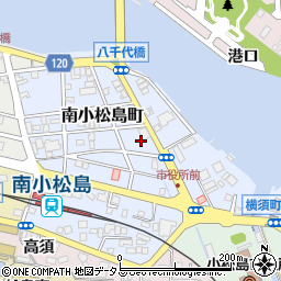 徳島県小松島市南小松島町5周辺の地図