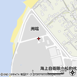 徳島県小松島市和田島町洲端周辺の地図