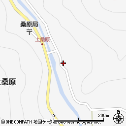 奈良県吉野郡下北山村上桑原845周辺の地図