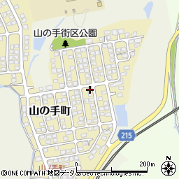 山口県宇部市山の手町110-2周辺の地図