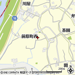 徳島県小松島市前原町西36周辺の地図