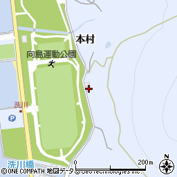 山口県防府市向島本村山-59周辺の地図