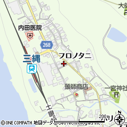 徳島県三好市池田町中西フロノタニ1449周辺の地図