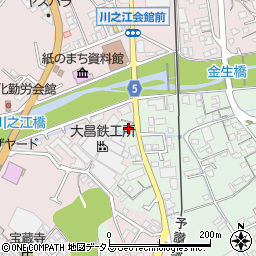 ダスキン・サービスマスター　川之江店周辺の地図
