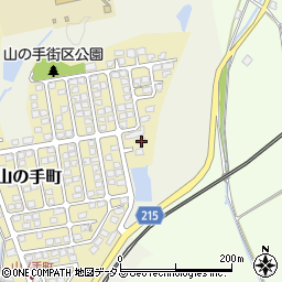 山口県宇部市山の手町108-20周辺の地図