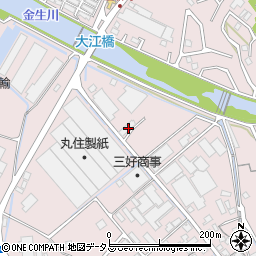 愛媛県四国中央市川之江町662-1周辺の地図