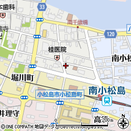 南小松島調剤薬局周辺の地図