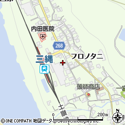 徳島県三好市池田町中西ナガウチ257-1周辺の地図