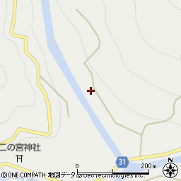 徳島県名西郡神山町阿野地ノ平周辺の地図