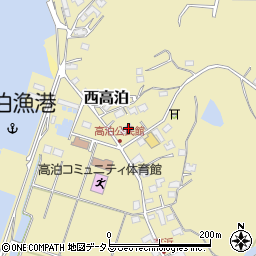 山口県山陽小野田市西高泊2286周辺の地図