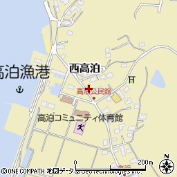 山口県山陽小野田市西高泊2283-1周辺の地図