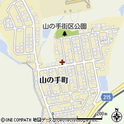 山口県宇部市山の手町102-7周辺の地図