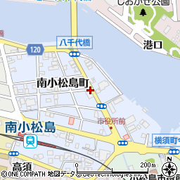 徳島県小松島市南小松島町周辺の地図
