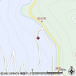 徳島県三好市井川町井内西5254周辺の地図