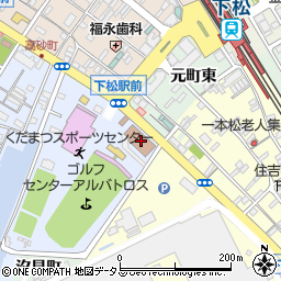 下松郵便局周辺の地図