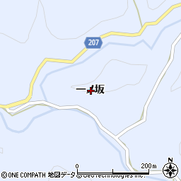 徳島県名西郡神山町鬼籠野一ノ坂周辺の地図