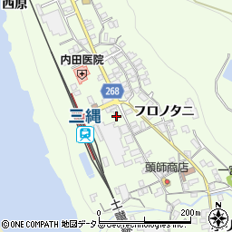 徳島県三好市池田町中西ナガウチ260-1周辺の地図