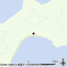 愛媛県松山市中島粟井丙-315周辺の地図