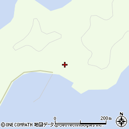 愛媛県松山市中島粟井丙周辺の地図