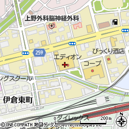 エディオン新下関店周辺の地図