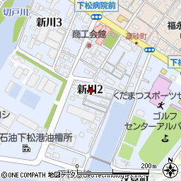 日本共産党赤旗新聞下松出張所周辺の地図