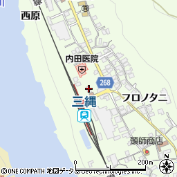 徳島県三好市池田町中西ナガウチ250-1周辺の地図