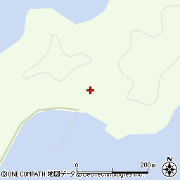 愛媛県松山市中島粟井322周辺の地図