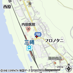 徳島県三好市池田町中西ナガウチ257周辺の地図