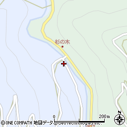 徳島県三好市井川町井内西4613周辺の地図