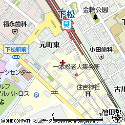山口県下松市東豊井新町周辺の地図