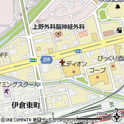 シズカ外食チェーンカルビ屋大福新下関店周辺の地図