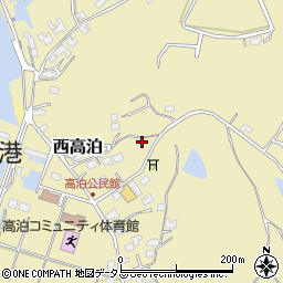 山口県山陽小野田市西高泊11260-3周辺の地図
