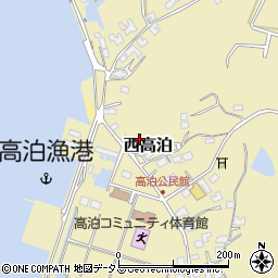 山口県山陽小野田市西高泊2510周辺の地図