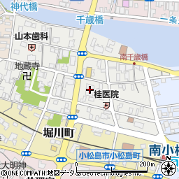 阿波銀行小松島支店 ＡＴＭ周辺の地図