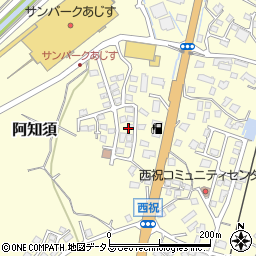 山口県山口市阿知須二の宮区周辺の地図