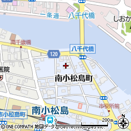 徳島県小松島市南小松島町12周辺の地図