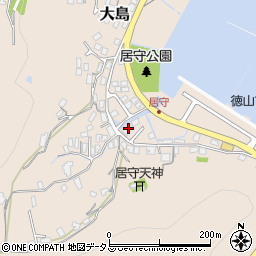 山口県周南市大島123周辺の地図