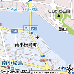徳島県小松島市南小松島町2周辺の地図
